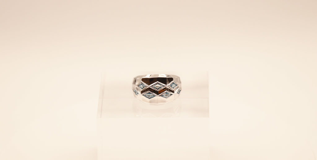 Living Water in Sterling Silver with Blue Topaz