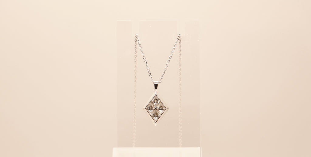 Light of the World in Sterling Silver and White Topaz