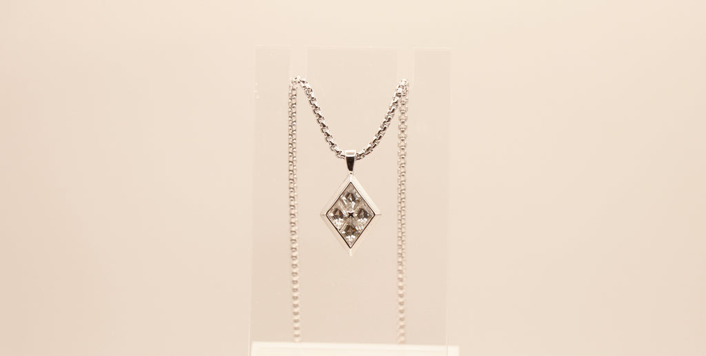 Light of the World in Sterling Silver and White Topaz