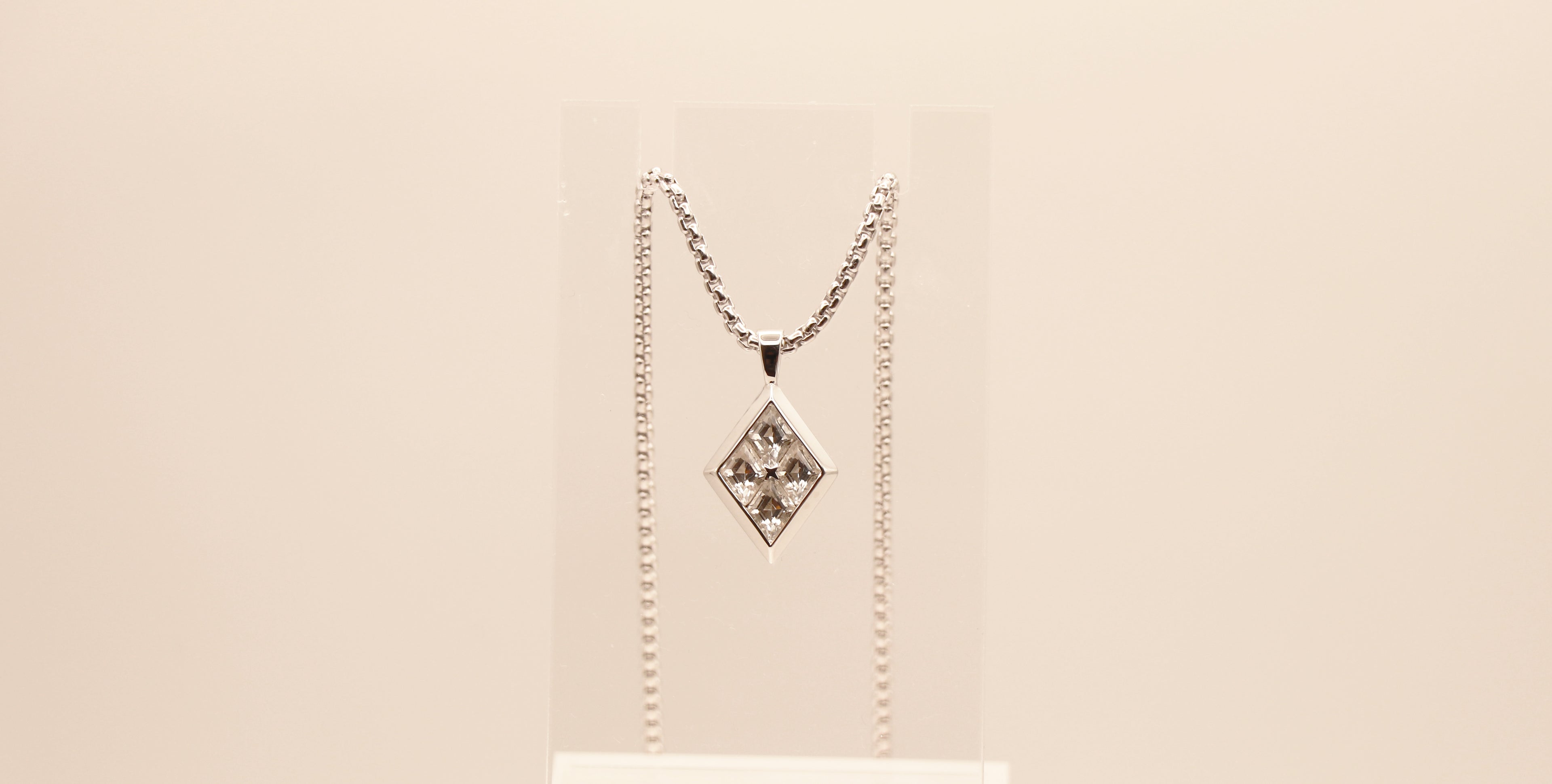 Light of the World in Sterling Silver and White Topaz