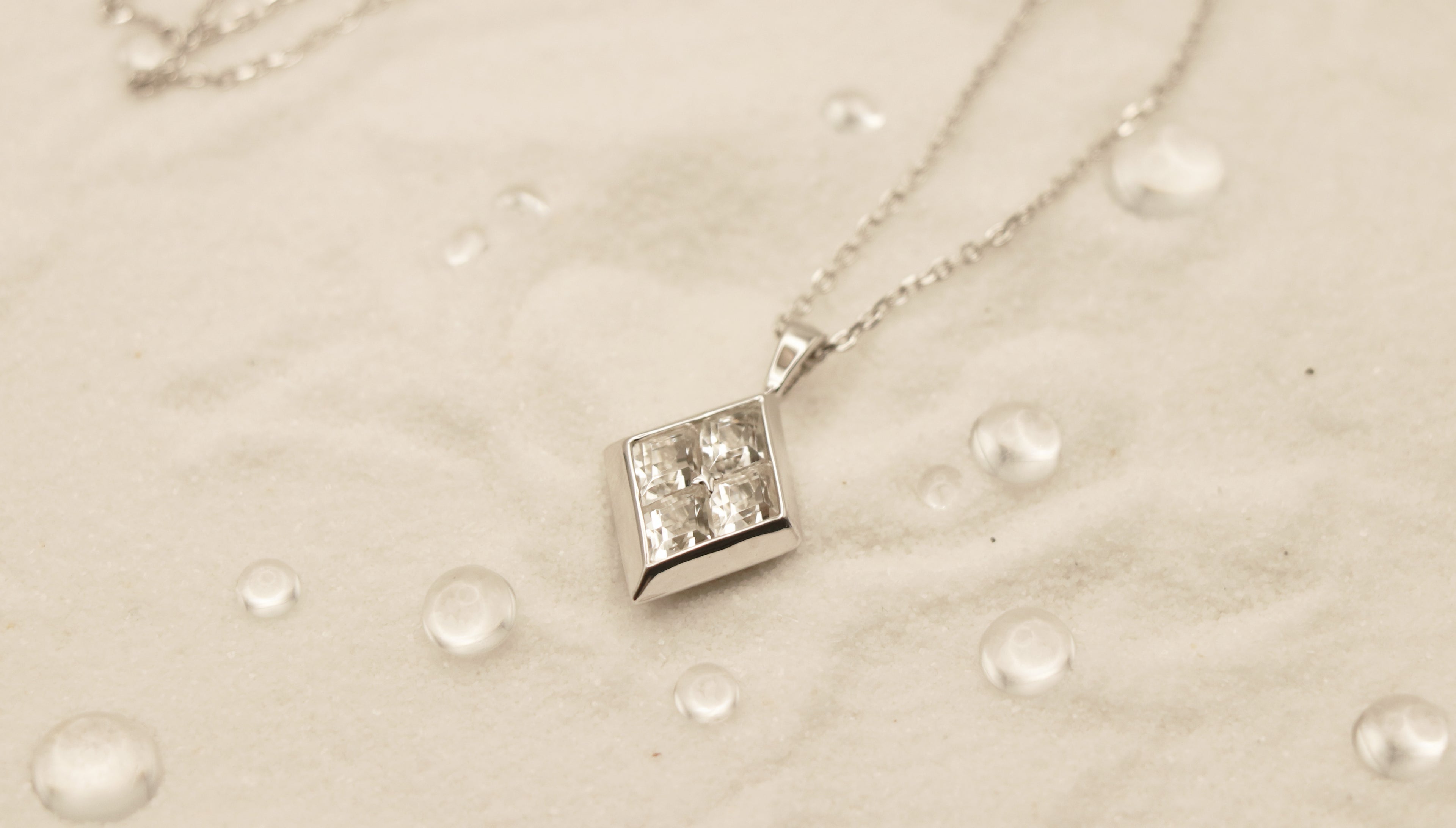 Light of the World in Sterling Silver and White Topaz