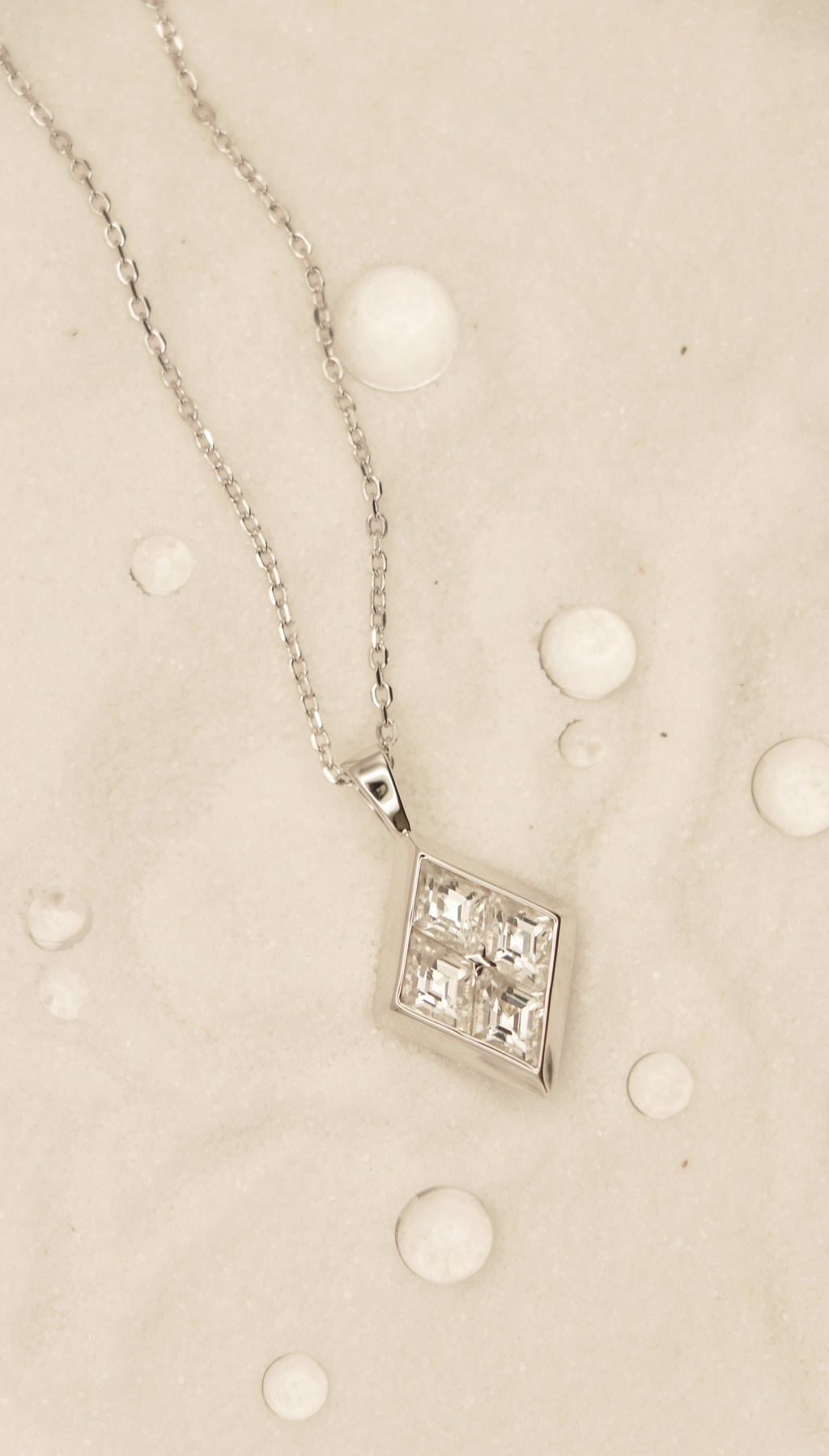 Light of the World in Sterling Silver and White Topaz