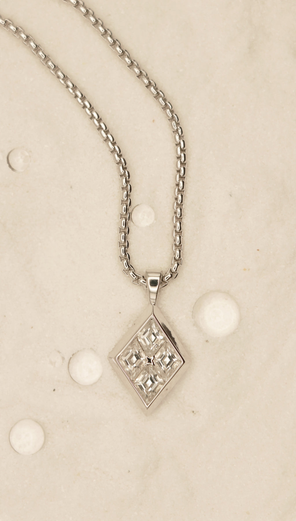 Light of the World in Sterling Silver and White Topaz